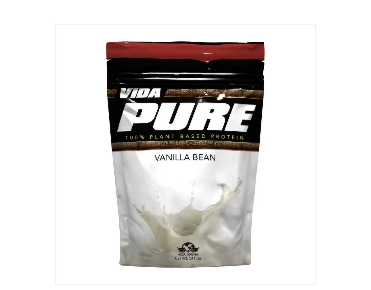 Vida Pure Proteína Vegetal 100% Plant Based Sabor Vainilla | 54.5 oz