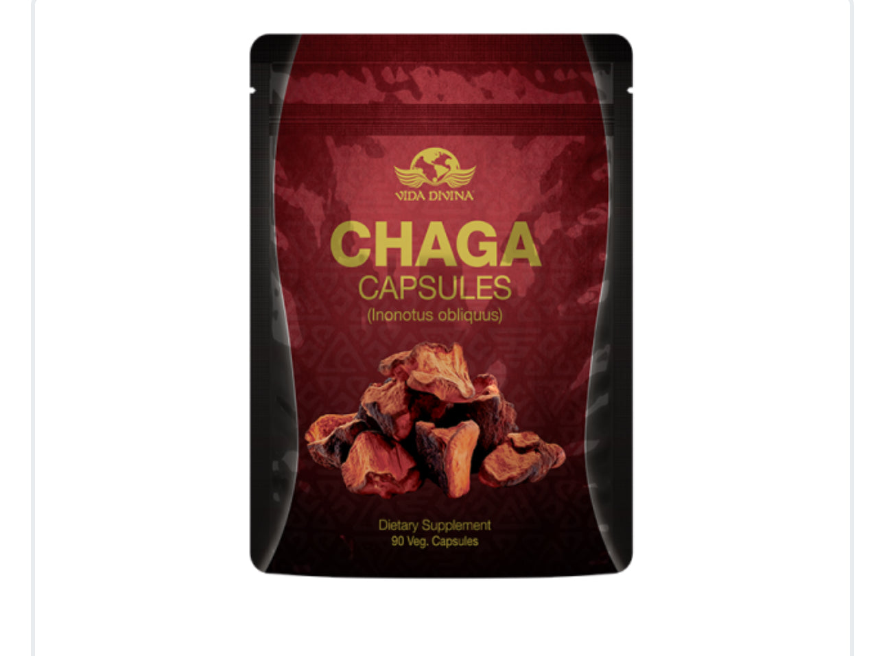 Cápsulas de Chaga (Inonotus obliquus) para tu rutina diaria de bienestar