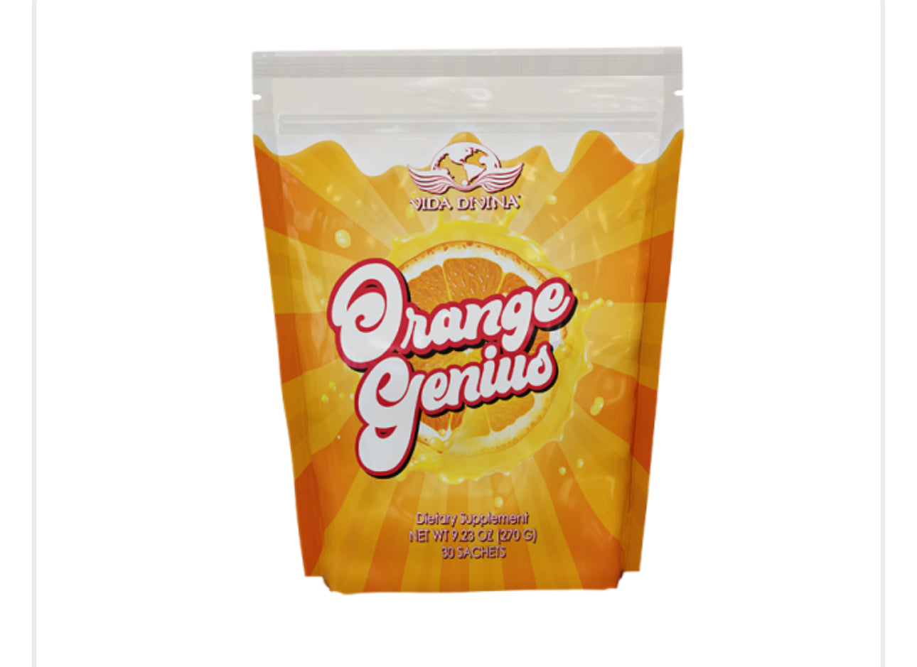 Orange Genius Vida Divina – Sabor Naranja