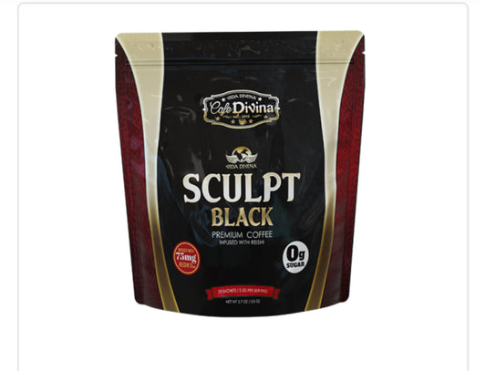 Cafetería sculpt Black natural
