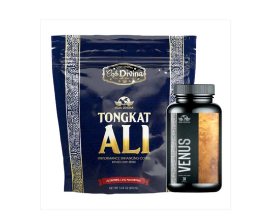 Café Divina Tongkat Ali + Venus | Café Energizante con Suplemento | Vida Divina
